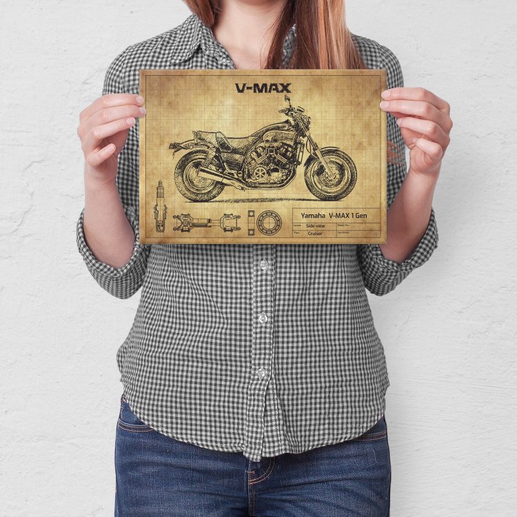 Yamaha v-max 1 gen