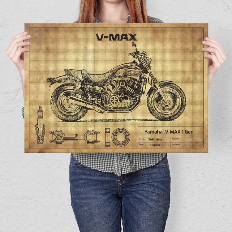 Yamaha v-max 1 gen