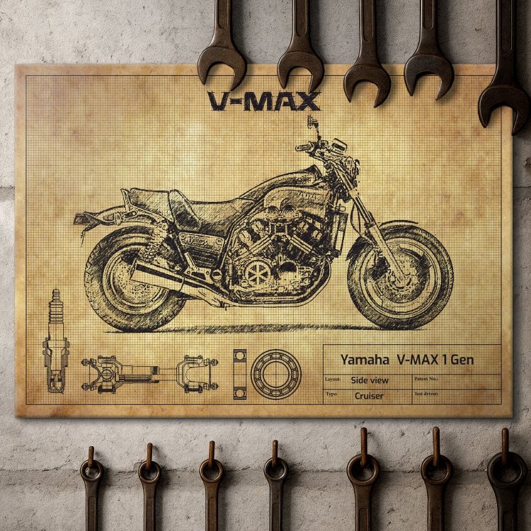 Yamaha v-max 1 gen