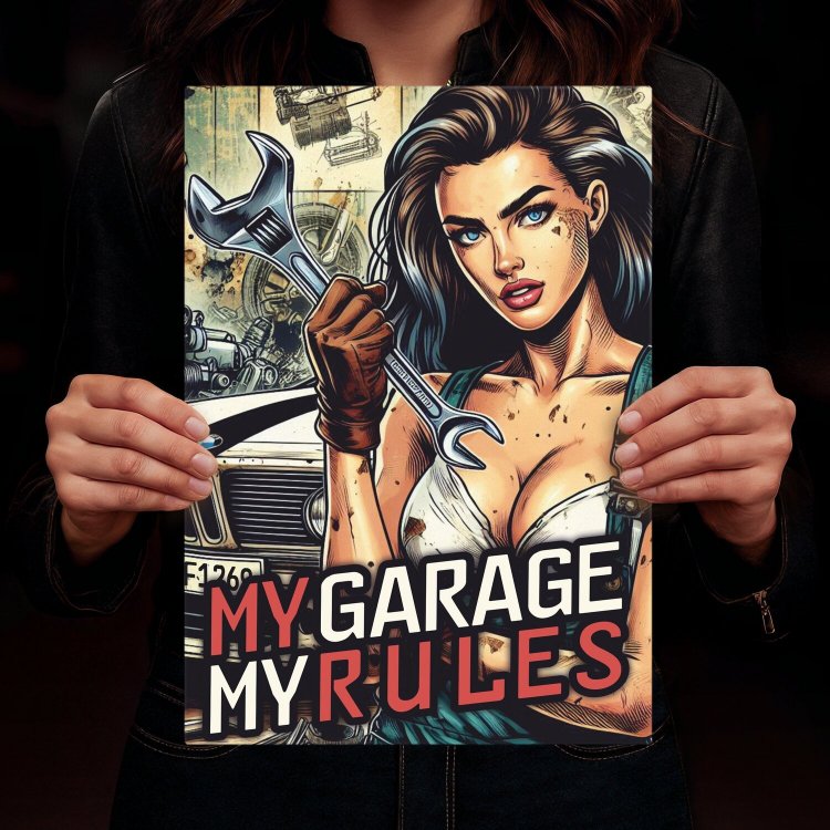 MY GARAGE SEXY GIRL