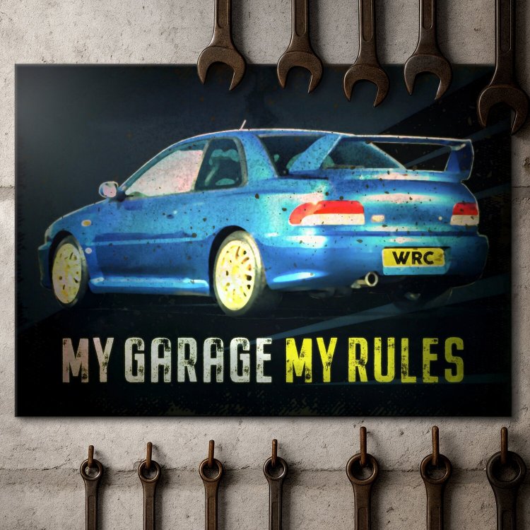 My garage My rules Impreza