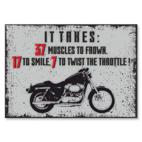 motorcycle takes