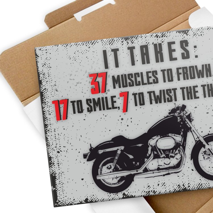 motorcycle takes