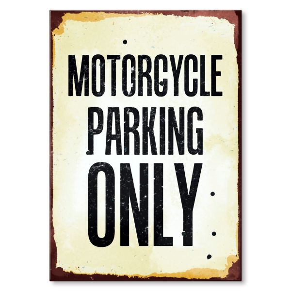 motorcycle parking only