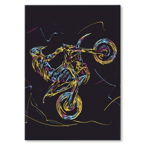 Motorbike abstract