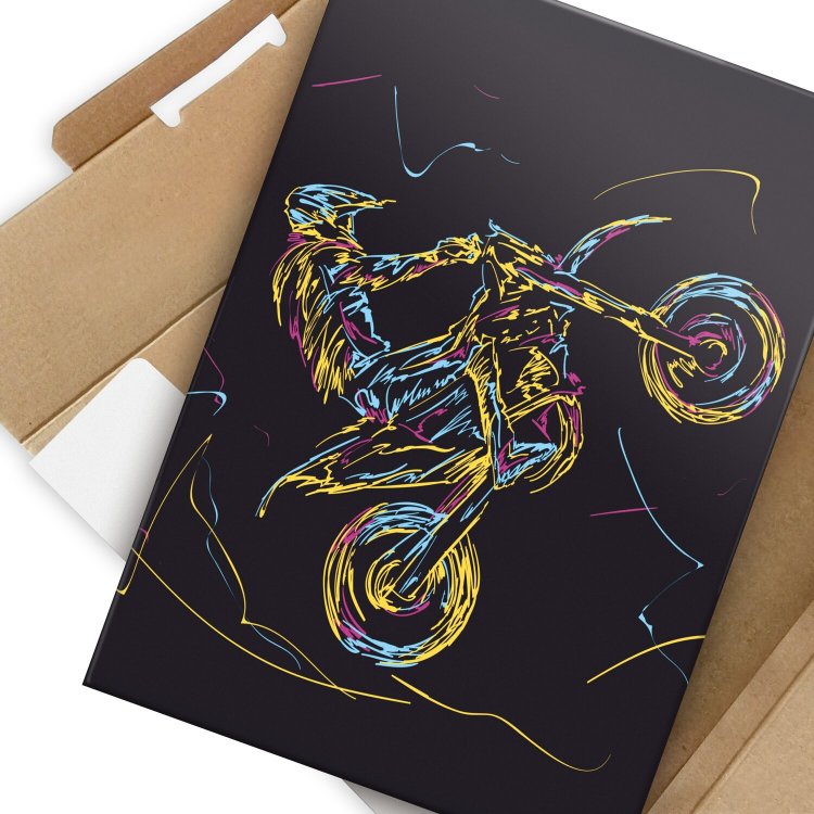 Motorbike abstract