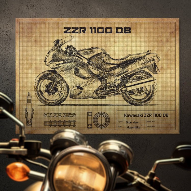 Kawasaki ZZR 1100 D8