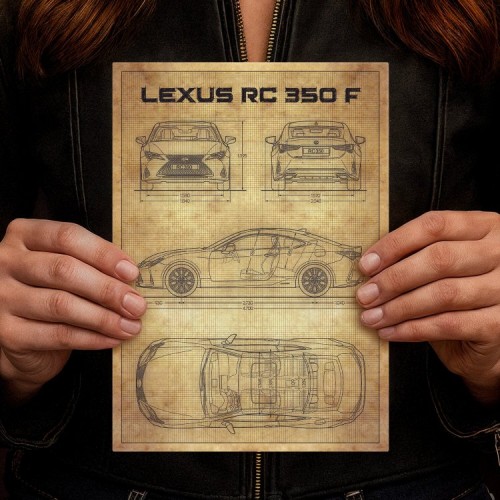 Lexus RC350F tech