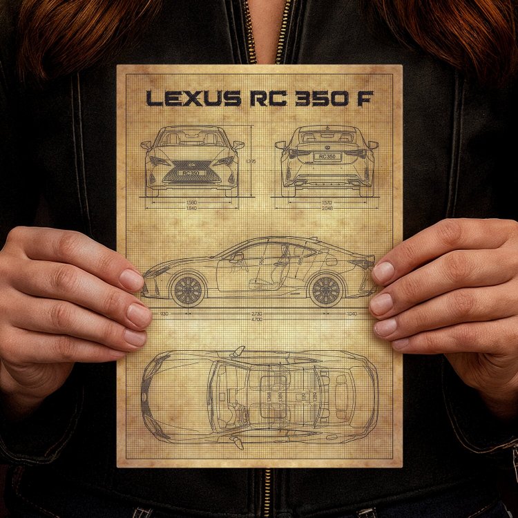 Lexus RC350F tech