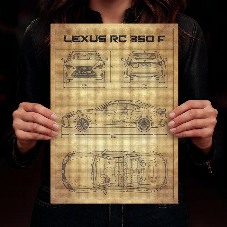 Lexus RC350F tech