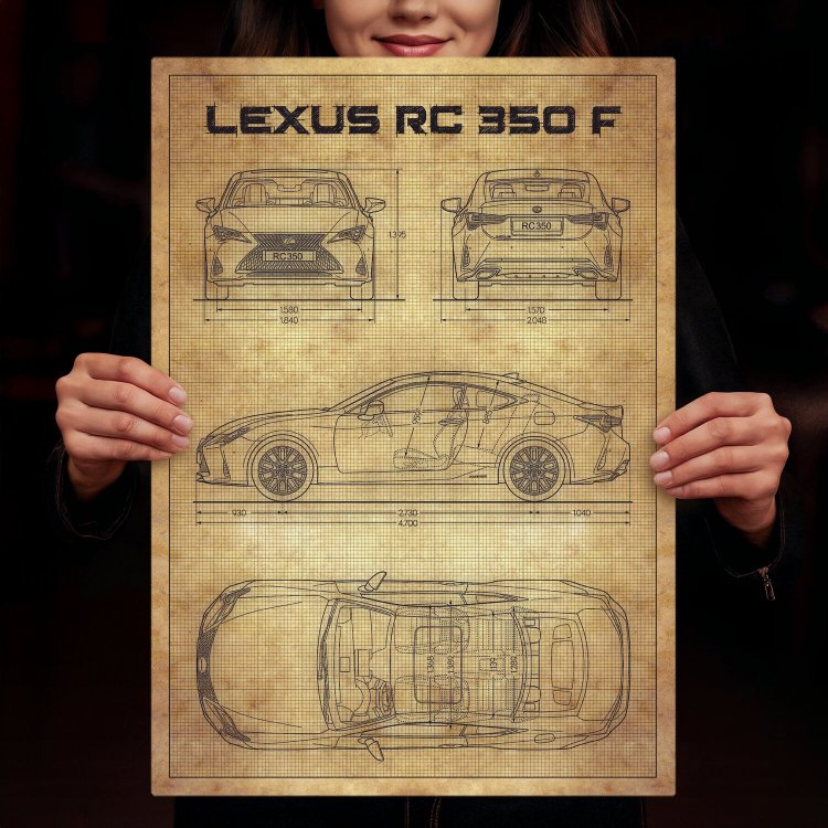 Lexus RC350F tech