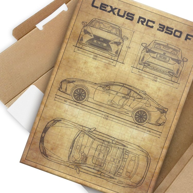 Lexus RC350F tech