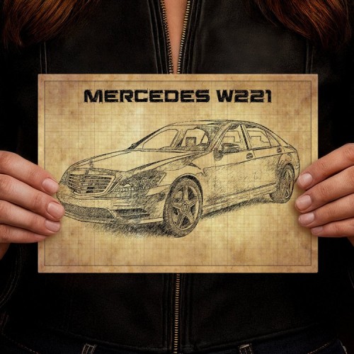 mercedes w221 front