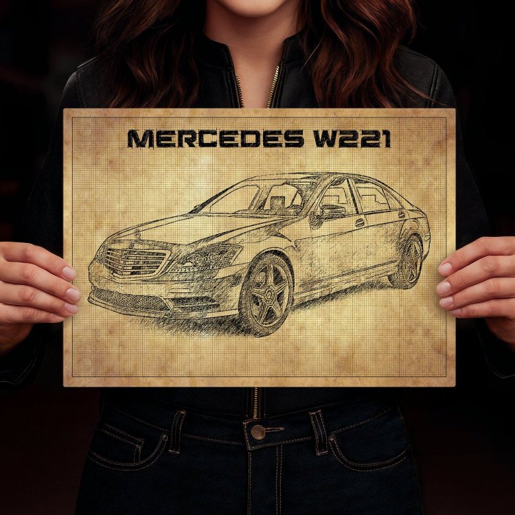 mercedes w221 front