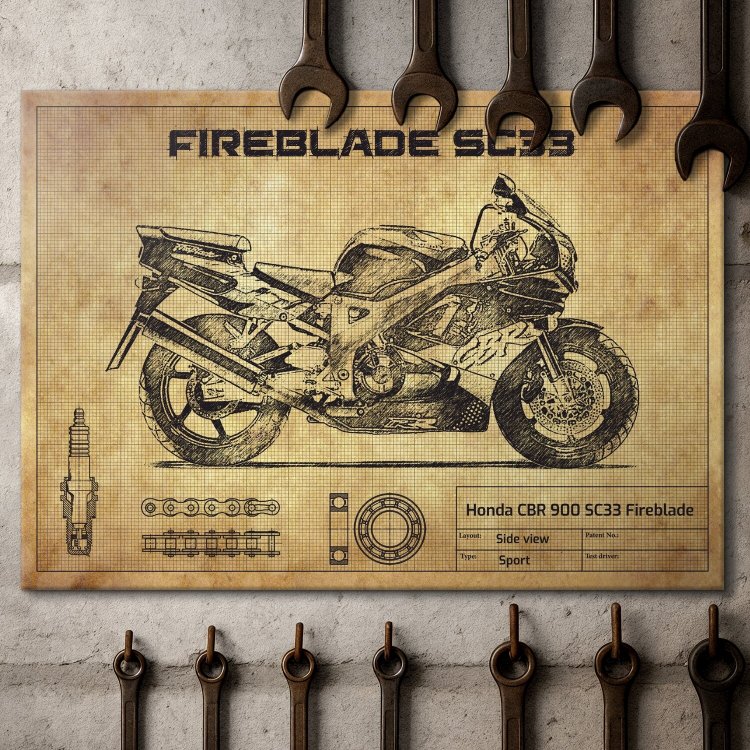 Honda CBR 900 SC33
